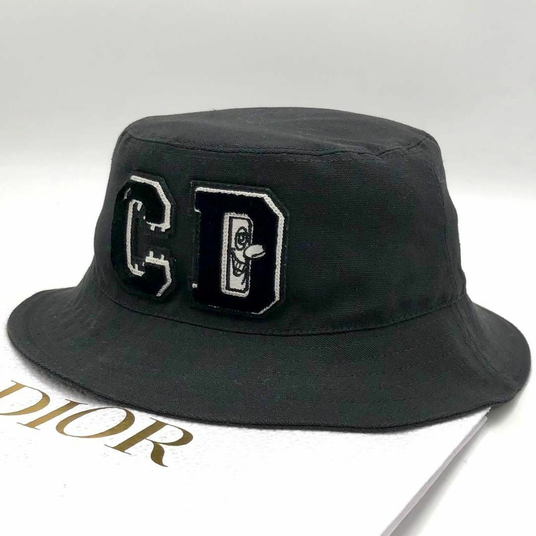 Christian Dior(クリスチャンディオール)の［極美品］21SS Dior　ケニーシャーフ　コラボ　バケットハット　CDロゴ メンズの帽子(ハット)の商品写真