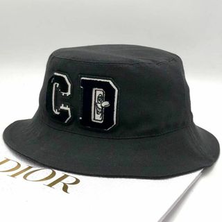 ［極美品］21SS Dior　ケニーシャーフ　コラボ　バケットハット　CDロゴ