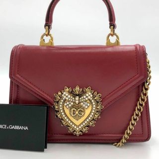 DOLCE&GABBANA - ［完売色　美品］ドルチェ&ガッバーナ  ディボーション　チェーンショルダーバッグ