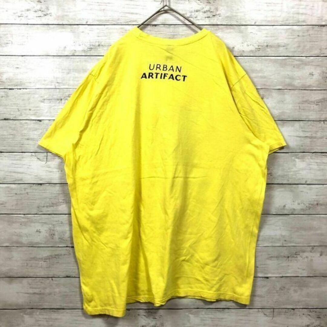 District(ディストリクト)のe67 US古着　DIST RICT　Tシャツ　URBANARTIFACTフィン メンズのトップス(Tシャツ/カットソー(半袖/袖なし))の商品写真