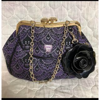 ANNA SUI - 値下げ　アナスイ　がま口バッグ