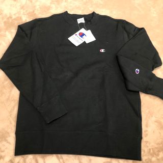 新品 Champion チャンピオン メンズ ユニセックス トレーナー 黒 L