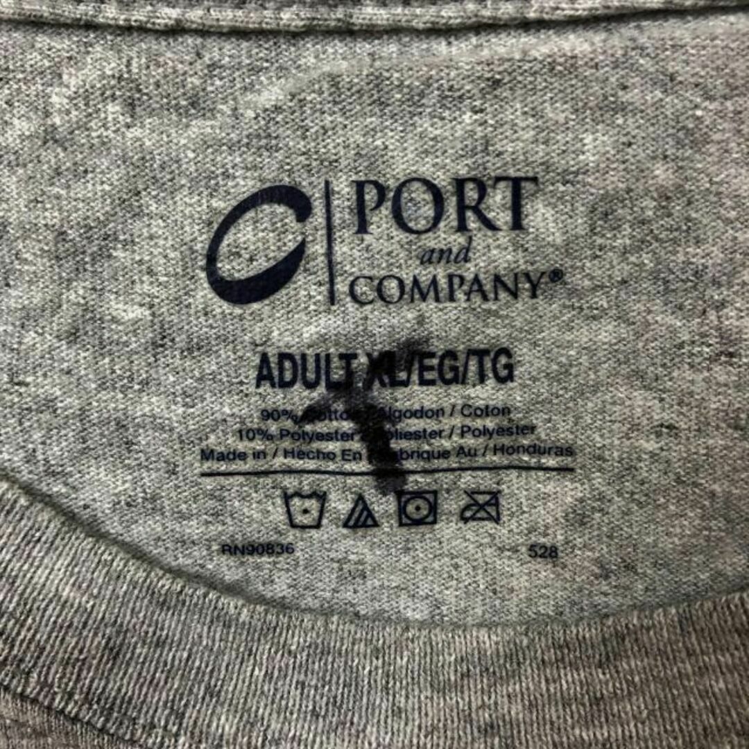 e78 US古着　PORT&COMPANY　半袖Tシャツ　企業ロゴバックプリント メンズのトップス(Tシャツ/カットソー(半袖/袖なし))の商品写真