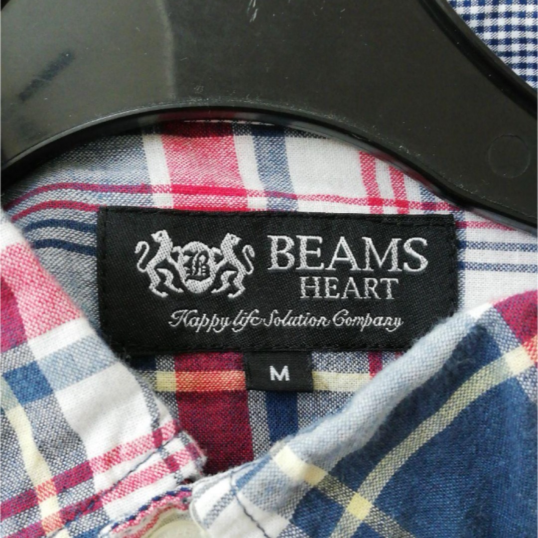 BEAMS メンズ チェックシャツ ネルシャツ メンズのトップス(シャツ)の商品写真