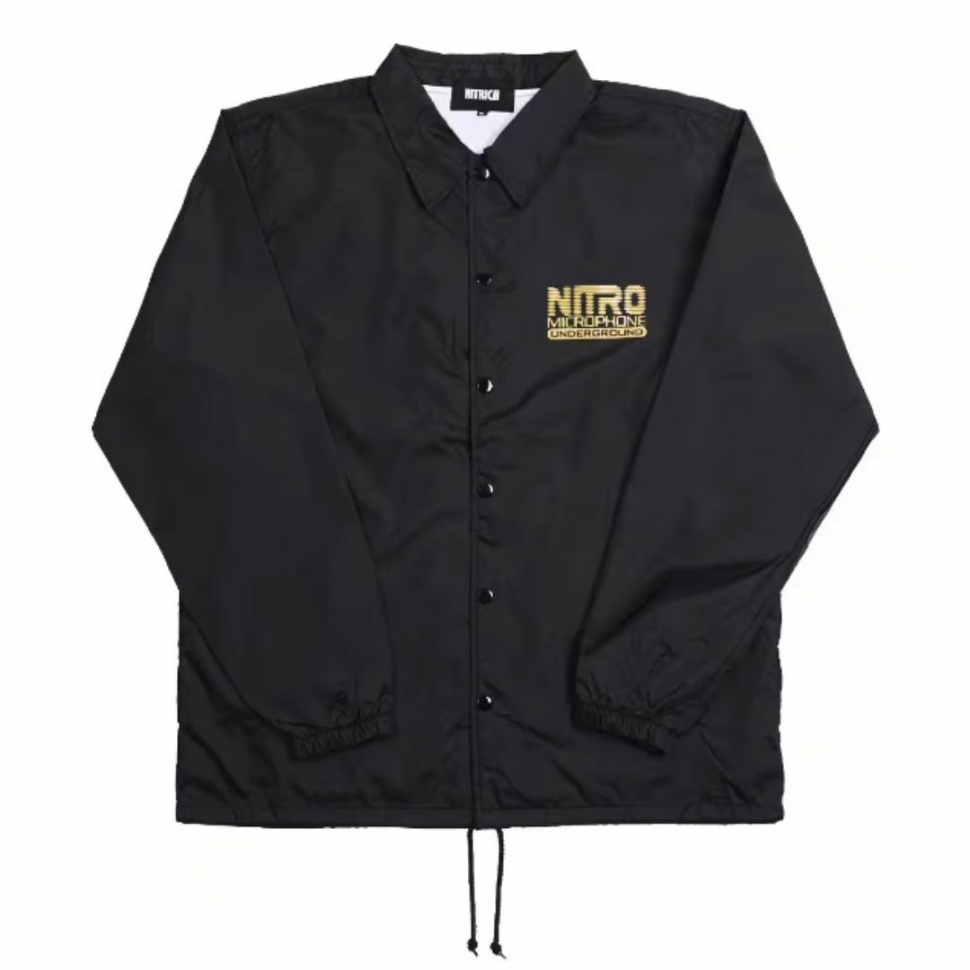 L NITRO MICROPHONE UNDERGROUND コーチジャケット メンズのジャケット/アウター(ナイロンジャケット)の商品写真