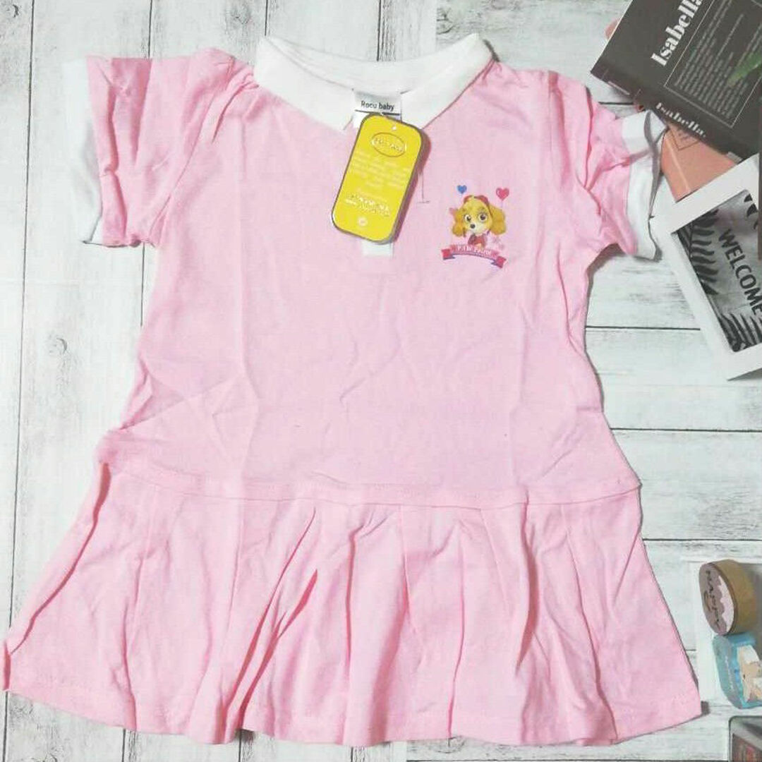 パウパトロール  ミニワンピース 120 チュニック キッズ/ベビー/マタニティのキッズ服女の子用(90cm~)(ワンピース)の商品写真