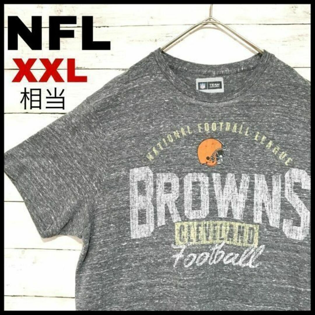 d95 US古着　NFL　クリーブランド・ブラウンズ　BROWNS　半袖Tシャツ メンズのトップス(Tシャツ/カットソー(半袖/袖なし))の商品写真