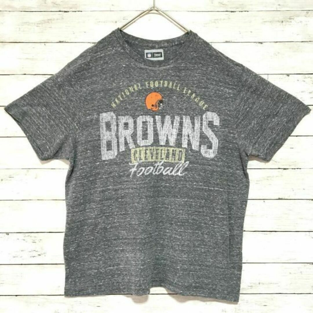 d95 US古着　NFL　クリーブランド・ブラウンズ　BROWNS　半袖Tシャツ メンズのトップス(Tシャツ/カットソー(半袖/袖なし))の商品写真