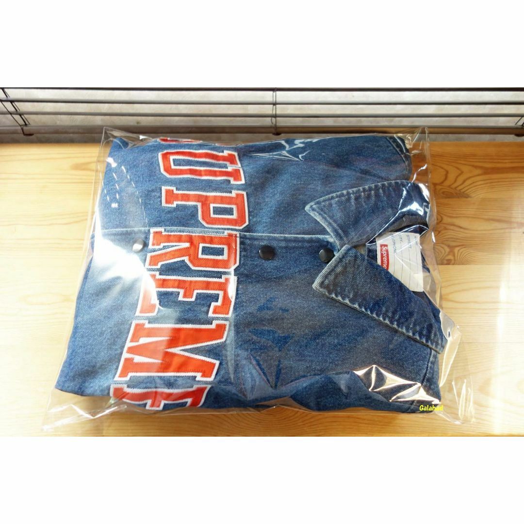 Supreme(シュプリーム)のSupreme 13AW Denim Coaches jacket 青 M メンズのジャケット/アウター(Gジャン/デニムジャケット)の商品写真