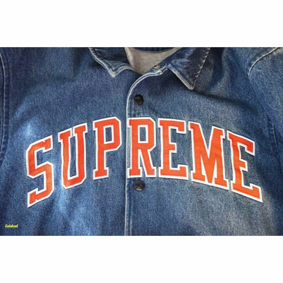 Supreme(シュプリーム)のSupreme 13AW Denim Coaches jacket 青 M メンズのジャケット/アウター(Gジャン/デニムジャケット)の商品写真