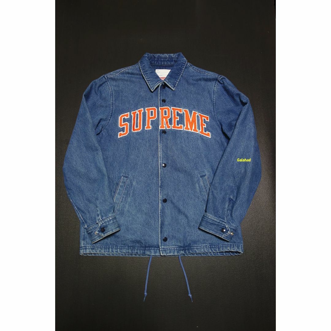 Supreme(シュプリーム)のSupreme 13AW Denim Coaches jacket 青 M メンズのジャケット/アウター(Gジャン/デニムジャケット)の商品写真