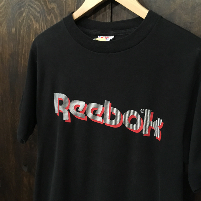 Reebok(リーボック)のREEBOK リーボック 80年代 OLD ビンテージ Tシャツ アメリカ製 メンズのトップス(Tシャツ/カットソー(半袖/袖なし))の商品写真