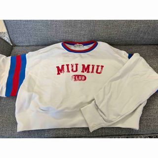 ミュウミュウ(miumiu)のmiu miu(トレーナー/スウェット)