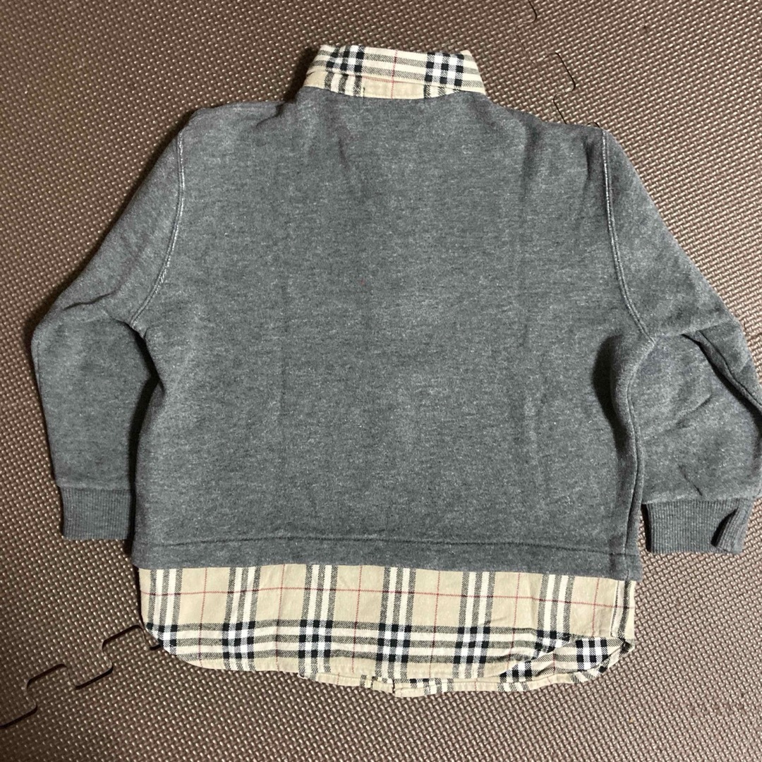 BURBERRY(バーバリー)のBurberry バーバリー　襟付き トレーナー　 キッズ/ベビー/マタニティのキッズ服男の子用(90cm~)(Tシャツ/カットソー)の商品写真