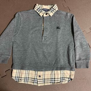 バーバリー(BURBERRY)のBurberry バーバリー　襟付き トレーナー　(Tシャツ/カットソー)