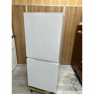 【中古】AQUA ノンフロン冷凍冷蔵庫 AQR-14E2(W) 135L 2022年製(冷蔵庫)