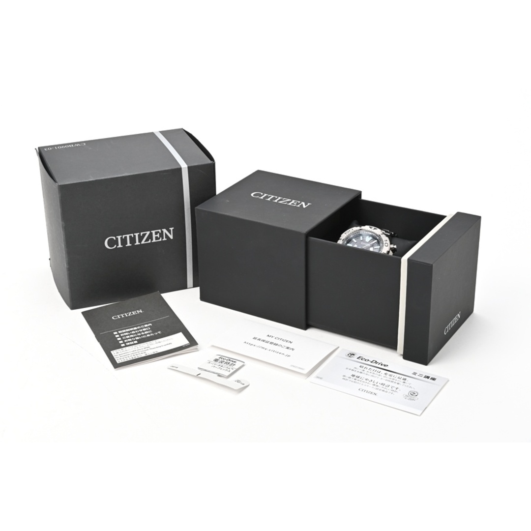 シチズン / CITIZEN   プロマスター マリーン   AS7141-60E / H112-R012479　電波ソーラー 　【中古】　商品番号 A-155388 メンズの時計(腕時計(アナログ))の商品写真