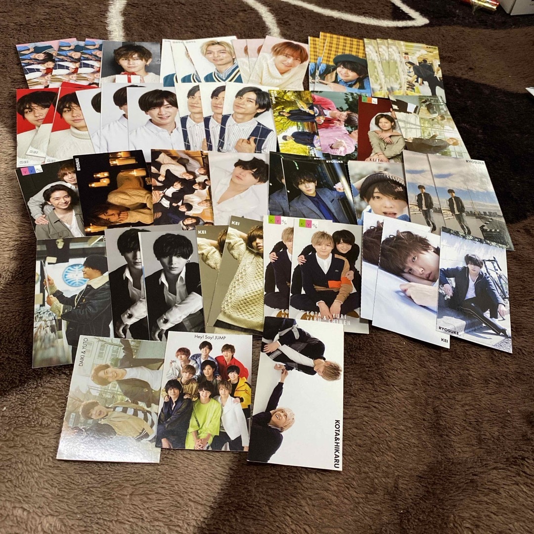 Hey! Say! JUMP 厚紙カードセット エンタメ/ホビーのタレントグッズ(アイドルグッズ)の商品写真