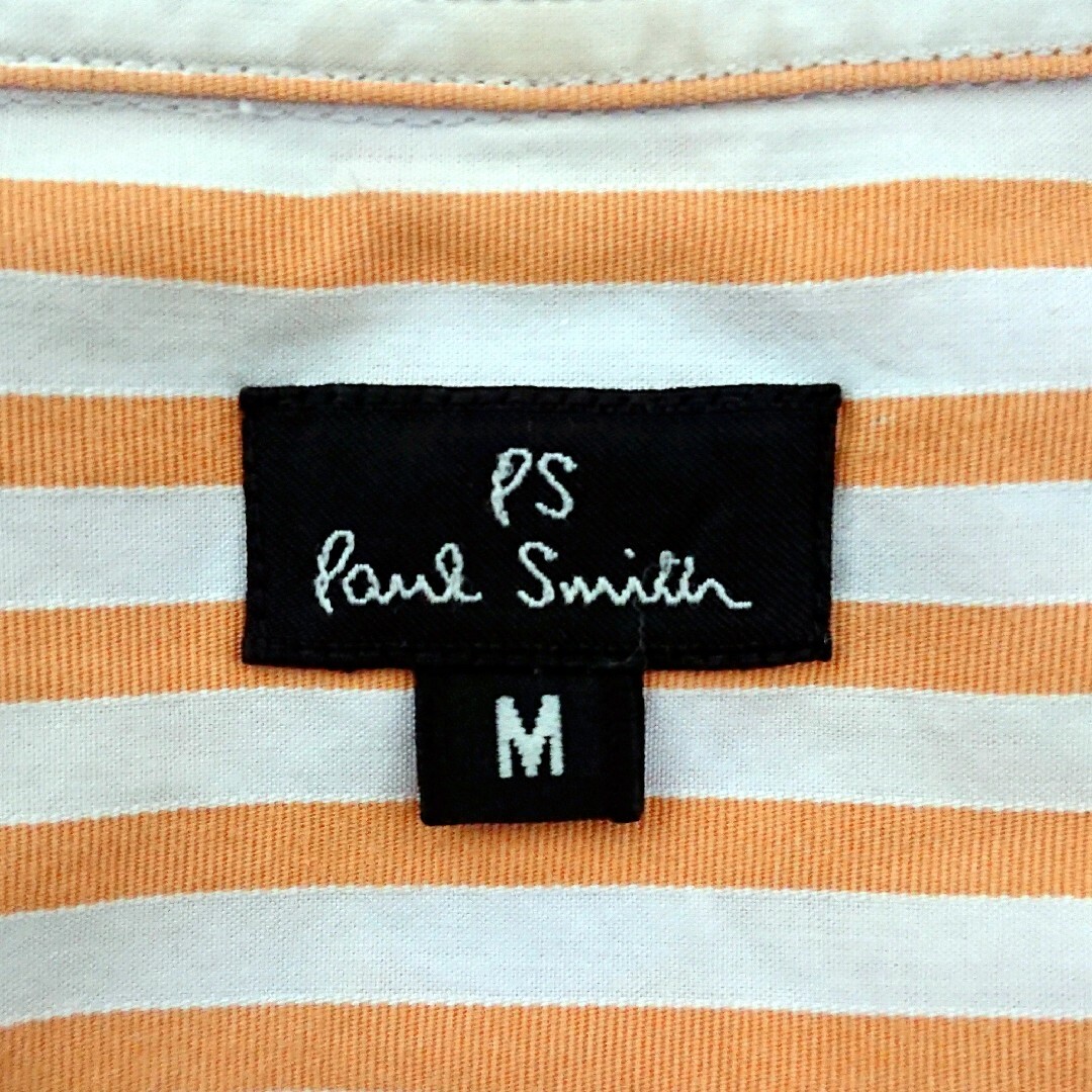 Paul Smith(ポールスミス)のPS Paul Smith ピーエス ポールスミス オレンジ ストライプ シャツ メンズのトップス(シャツ)の商品写真