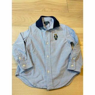 ポロラルフローレン(POLO RALPH LAUREN)の美品 ポロラルフローレン ポロベア 長袖シャツ(ブラウス)