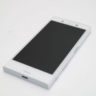 エクスペリア(Xperia)の超美品 SO-02J Xperia X Compact ホワイト  M111(スマートフォン本体)