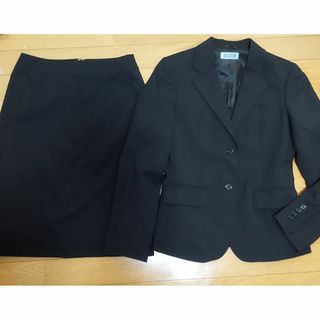 アオヤマ(青山)のM/9 洋服の青山　I.M.G.N   黒 ウォッシャブルストレッチ 就活スーツ(スーツ)