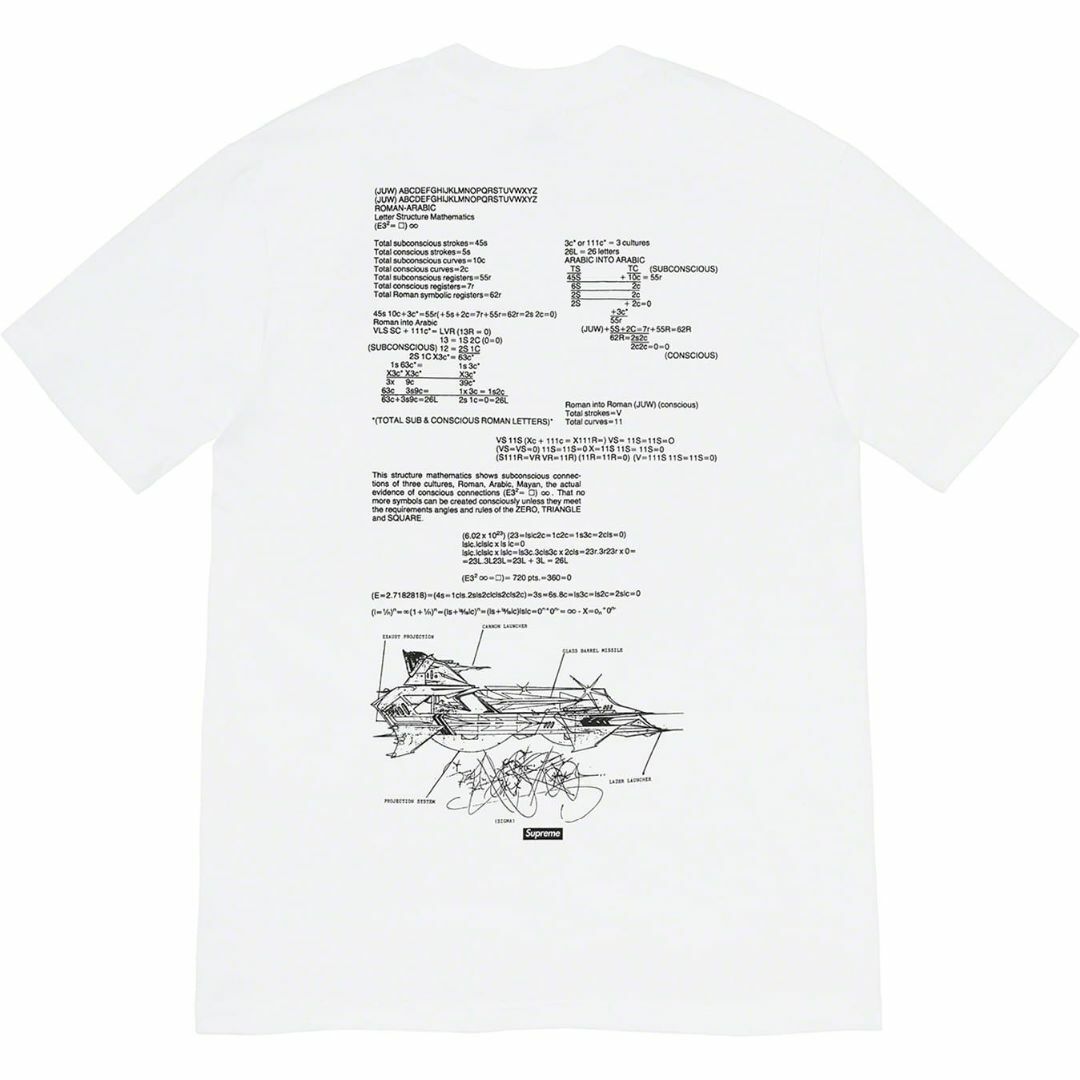 Supreme(シュプリーム)の新品 Supreme 20SS Rammellzee tee S ラメルジー メンズのトップス(Tシャツ/カットソー(半袖/袖なし))の商品写真