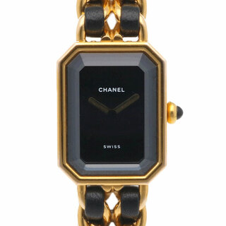 シャネル(CHANEL)のシャネル プルミエールL 腕時計 時計 GP H0001 クオーツ レディース 1年保証 CHANEL  中古(腕時計)