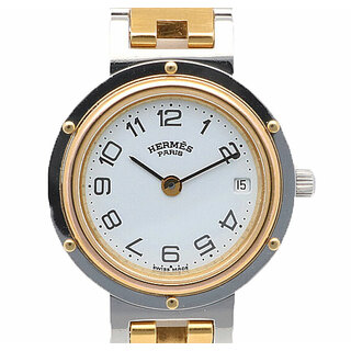エルメス(Hermes)のエルメス クリッパー 腕時計 時計 ステンレススチール 724753NL レディース 1年保証 HERMES  中古(腕時計)