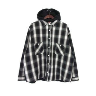 セントマイケル SAINT MICHAEL ■ 23AW 【 CHECK SHIRT PARKA SM A23 0000 046 】 チェック シャツ フーディー パーカー　n5435(ブルゾン)