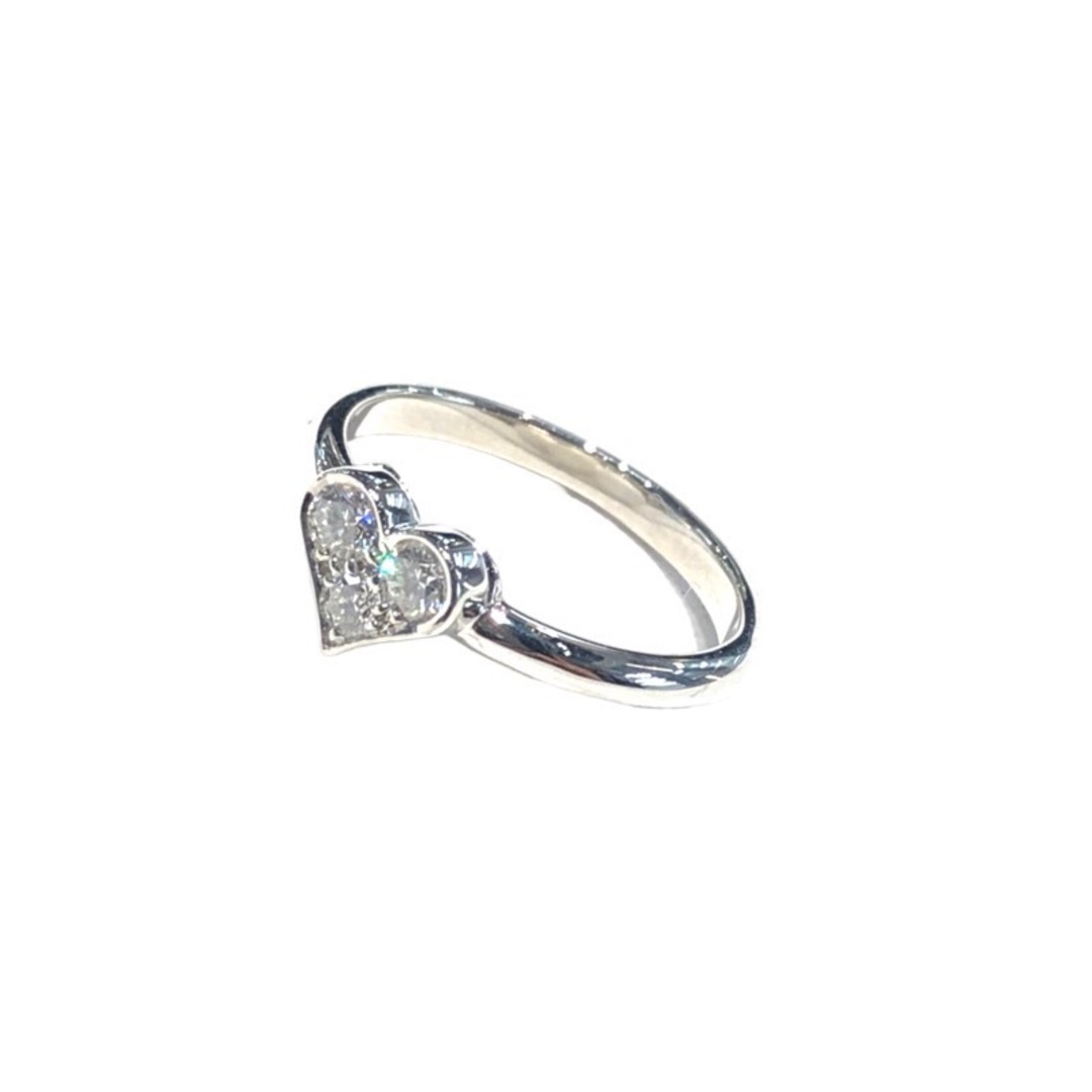 Tiffany & Co.(ティファニー)のティファニー TIFFANY＆CO センチメンタルハートダイヤリング　Pt950 Pt950プラチナ ダイヤモンド ジュエリー レディースのアクセサリー(リング(指輪))の商品写真