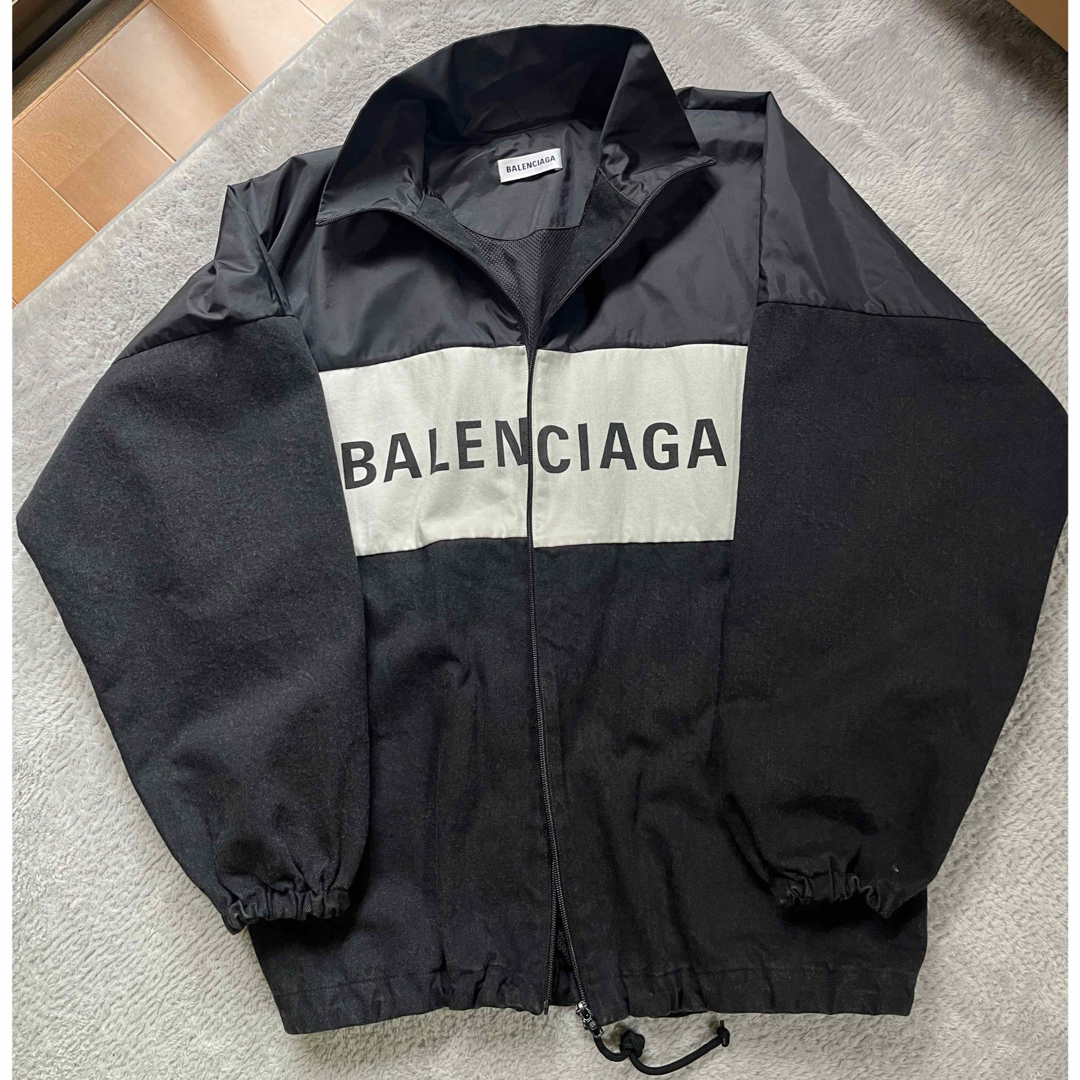 Balenciaga(バレンシアガ)の美品　BALENCIAGA 切り替えブルゾン メンズのジャケット/アウター(ブルゾン)の商品写真