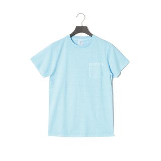 ベルバシーン(VELVA SHEEN)の【定価：5,940円】VELVA  SHEEN ｜大人の無地Tシャツ［サックス］(Tシャツ/カットソー(半袖/袖なし))