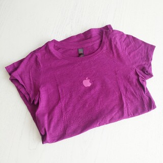 【未着用】DISTRICT Tシャツ アップルマーク レディースSサイズ