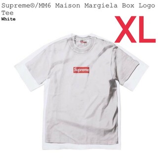 シュプリーム(Supreme)のSupreme MM6 Maison Margiela Box Logo Tee(Tシャツ/カットソー(半袖/袖なし))