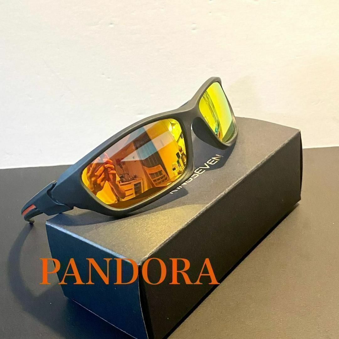 偏光サングラスオレンジゴルフサーフィンドライブ自転車旅行釣りランニングUV40 メンズのファッション小物(サングラス/メガネ)の商品写真
