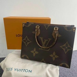 ルイヴィトン(LOUIS VUITTON)の超美品 LOUIS VUITTON ルイヴィトン モノグラム オンザゴー MM(トートバッグ)