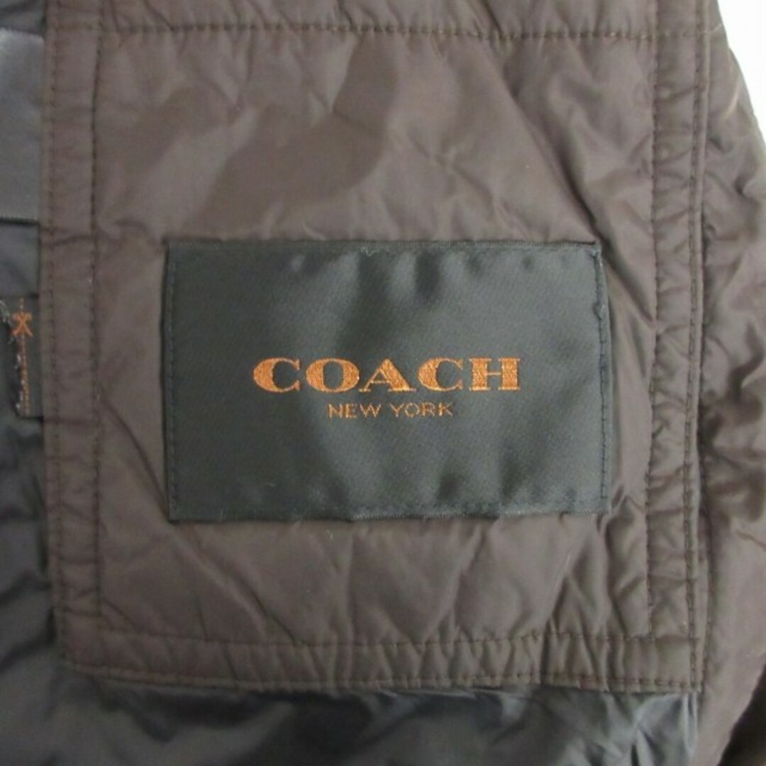 COACH(コーチ)のコーチ 美品 ダウンコート ジャケット ラクーンファー ブラウン S IBO50 レディースのジャケット/アウター(ダウンコート)の商品写真