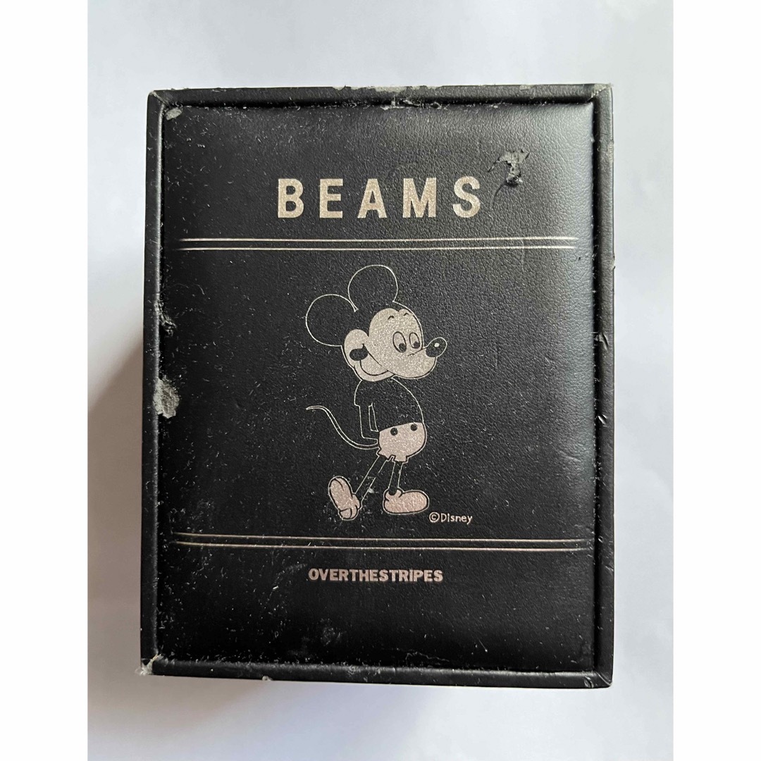 BEAMS(ビームス)のBEAMS　ミッキー　オーバーザストライプス メンズの時計(腕時計(アナログ))の商品写真