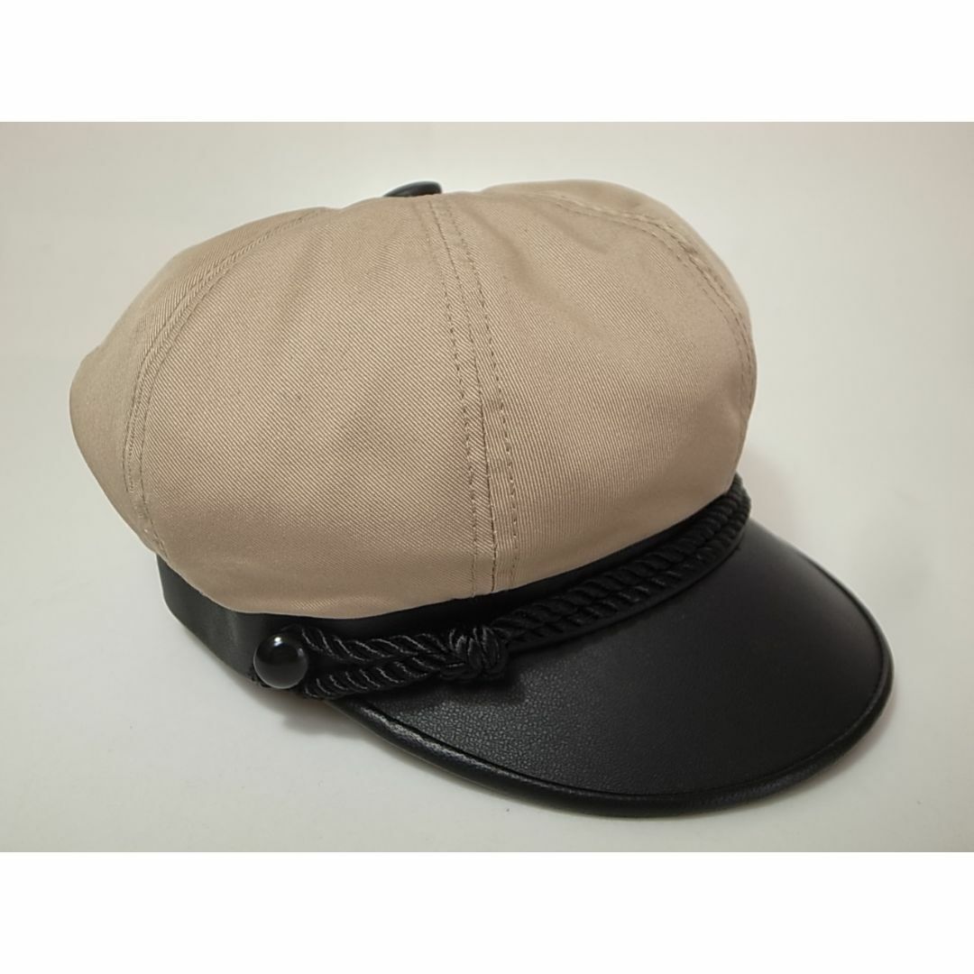 NEW YORK HAT(ニューヨークハット)のUSA製ニューヨークハットCotton Brandoモーターサイクル新品カーキM メンズの帽子(キャスケット)の商品写真