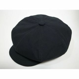 ニューヨークハット(NEW YORK HAT)のUSA製ニューヨークハットCanvas Spitfireコットン素材 黒 L新品(キャスケット)