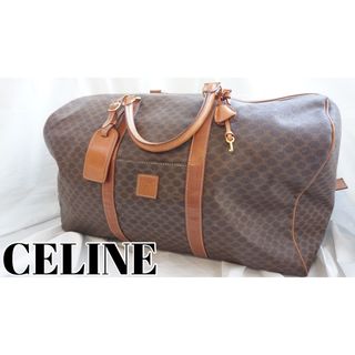 セリーヌ(celine)のCELINE セリーヌ　ボストンバッグ　トラベルバッグ　マカダム柄　旅行かばん(ボストンバッグ)