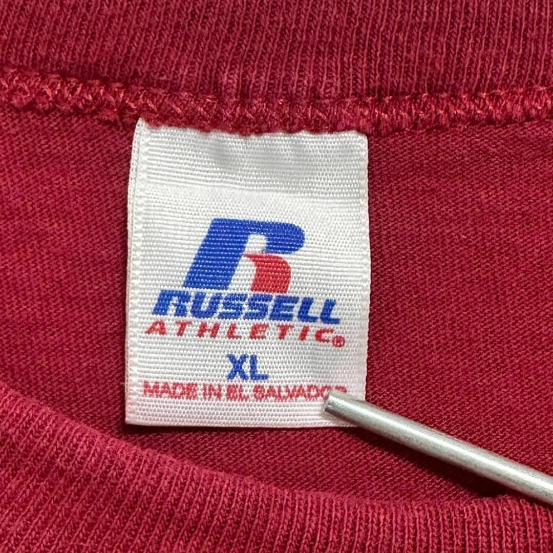 Russell Athletic(ラッセルアスレティック)の44p ラッセル USカレッジロゴ 半袖Tシャツ セントジョセフ大学 バスケ メンズのトップス(Tシャツ/カットソー(半袖/袖なし))の商品写真