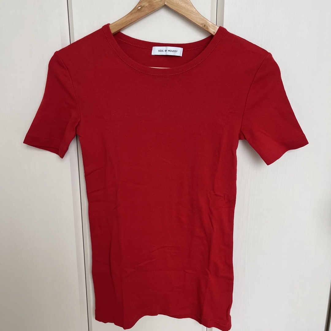 AZUL by moussy(アズールバイマウジー)のAZULBYMOUSSY Tシャツ レディースのトップス(Tシャツ(半袖/袖なし))の商品写真