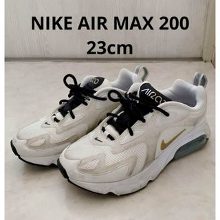 ナイキ(NIKE)のNIKE AIR MAX 200 23cm エアマックス ホワイト ゴールド(スニーカー)