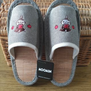 ムーミン(MOOMIN)のスリッパ　リトルミィ　ミイ　りんご　夏用　MOOMIN　室内履き　ルームシューズ(その他)