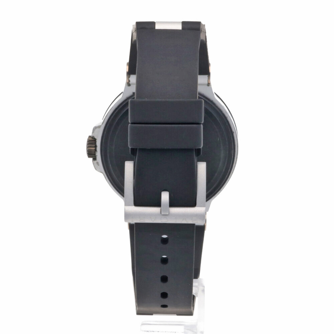 BVLGARI(ブルガリ)のブルガリ デォアゴノ アルミニウム 腕時計 時計 アルミ AL44TA 自動巻き メンズ 1年保証 BVLGARI  中古 メンズの時計(腕時計(アナログ))の商品写真