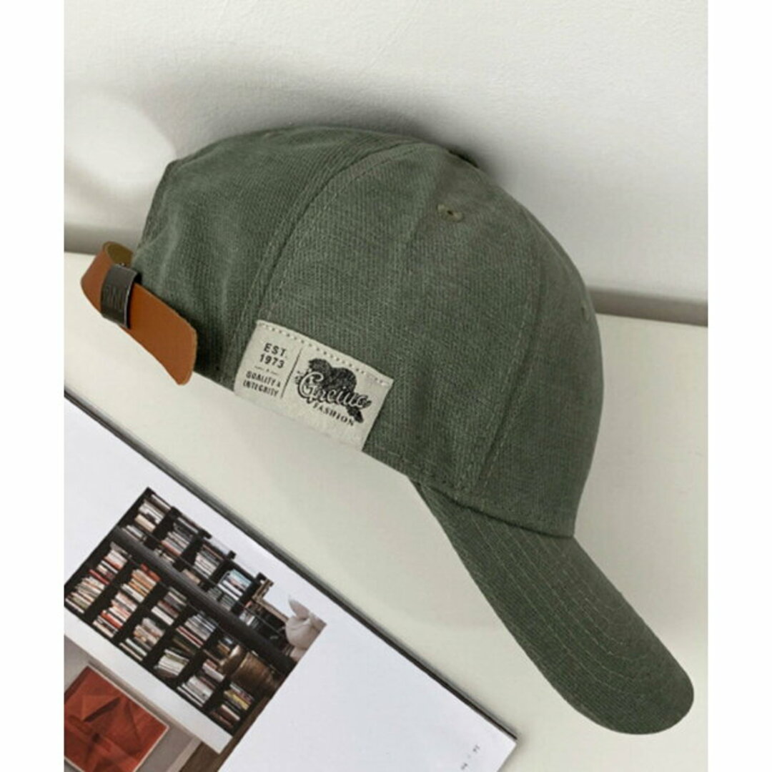 【グリーン】【Dewlily】ワンポイントキャップ レディースの帽子(キャップ)の商品写真