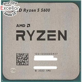 エーエムディー(AMD)の【バルク新品】 AMD　Ryzen 5 5600 100-000000927　3.5GHz Socket AM4(PCパーツ)