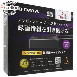 アイオーデータ(IODATA)の【新品訳あり(箱きず・やぶれ)】 I-O DATA　録画用ハードディスク AVHD-UTSQ4(PC周辺機器)